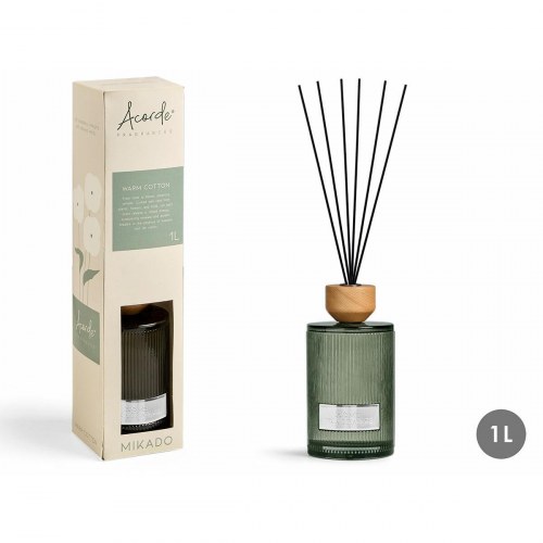 Duftpinde Acorde Warm Cotton 1 L - 4 enheder