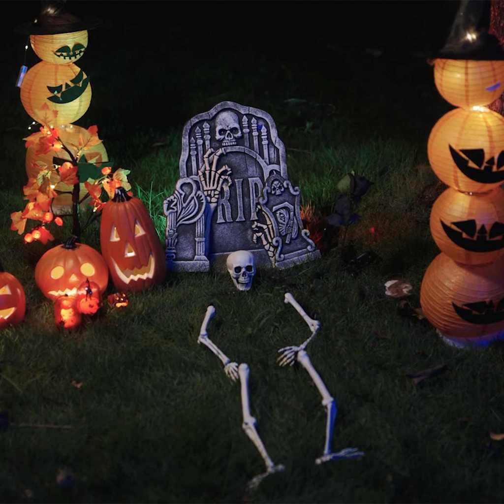 Halloween Skelet Hvid 20 x 10 x 9.5 cm Plastik
