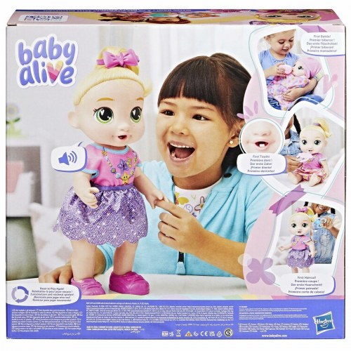 Dukke med lyd Hasbro Baby Alive - fra 3 år