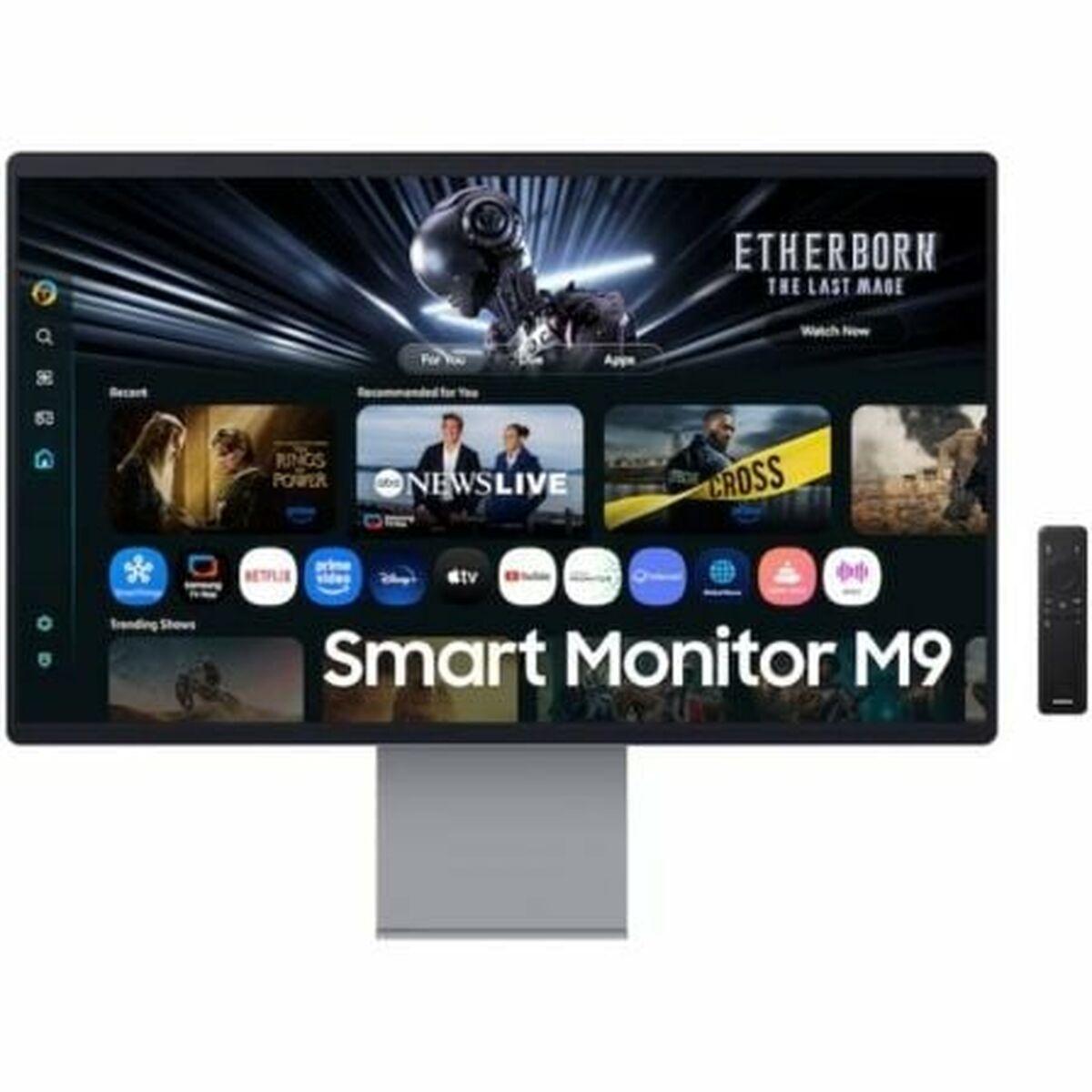 Skærm 32" Samsung Smart Monitor M9 4K UHD (LS32FM902SUXEN)