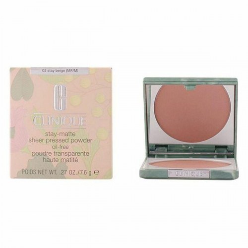 Pudder foundation Clinique Stay-Matte Sheer Pressed Powder 03 Stay Beige 7,6 g