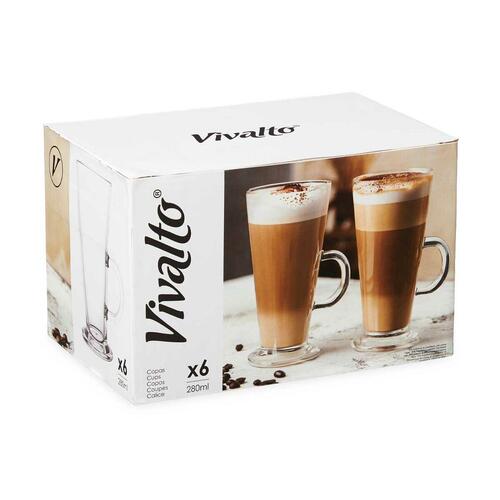 Latte glas Vivalto CAFE LATTE 280 ml - 6 stk.