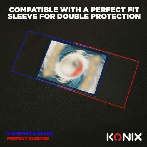 KONIX Perfect Sleeves - kortlommer 100 stk., gennemsigtig