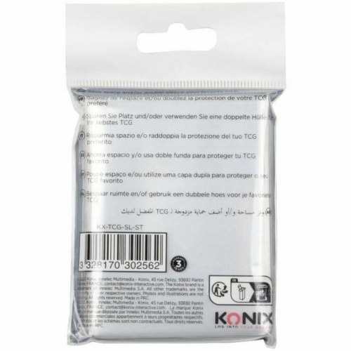 KONIX Perfect Sleeves - kortlommer 100 stk., gennemsigtig