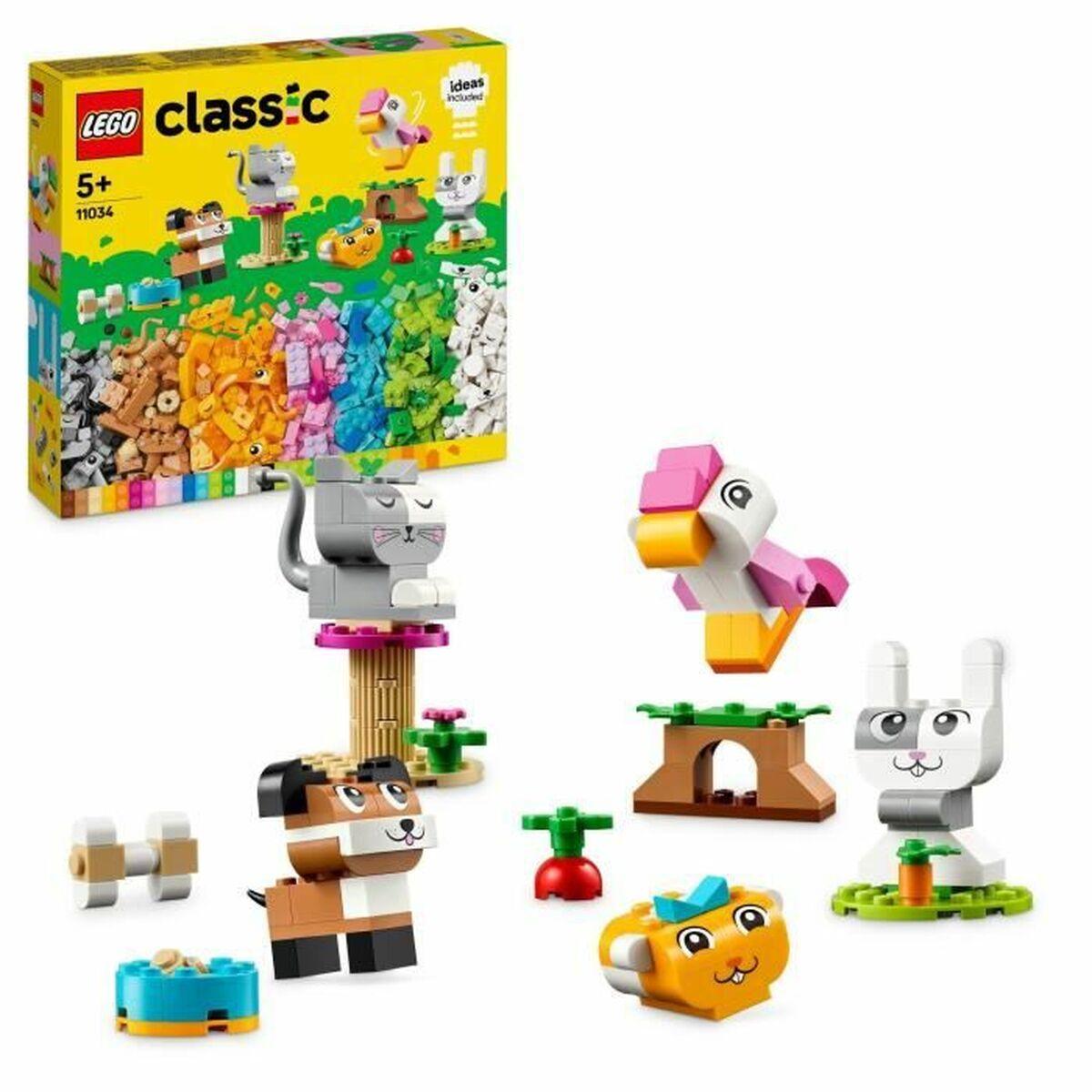 LEGO Classic - Creative Pets byggesæt, multifarvet (5+)