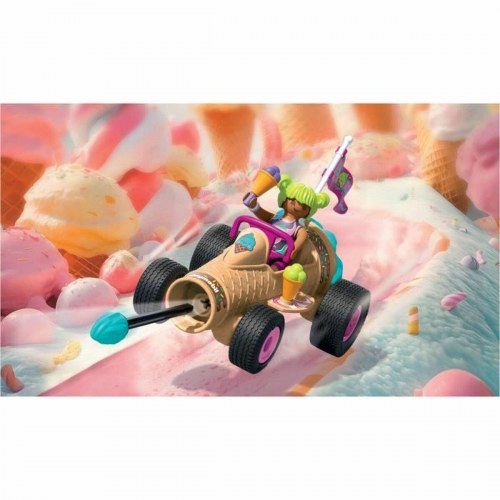Legetøjssæt Playmobil FunStars Racing isvaffel - 30 dele