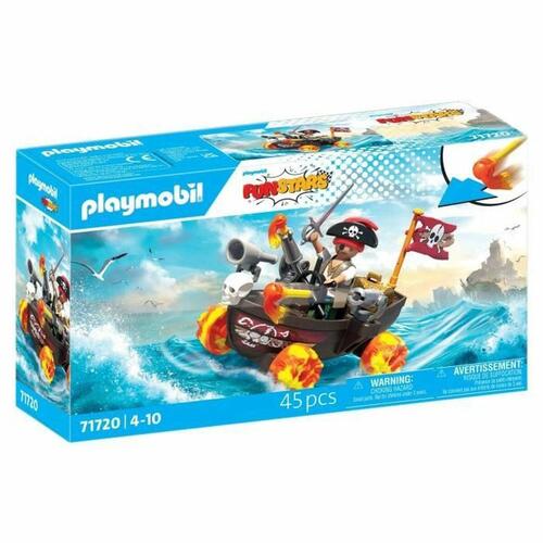 Legetøjssæt Playmobil Racing piratskib - 45 dele