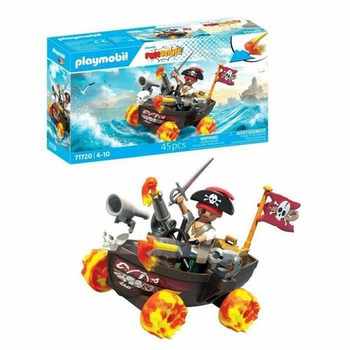 Legetøjssæt Playmobil Racing piratskib - 45 dele