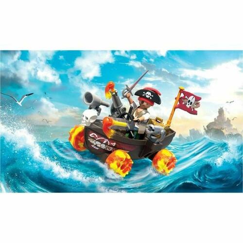 Legetøjssæt Playmobil Racing piratskib - 45 dele