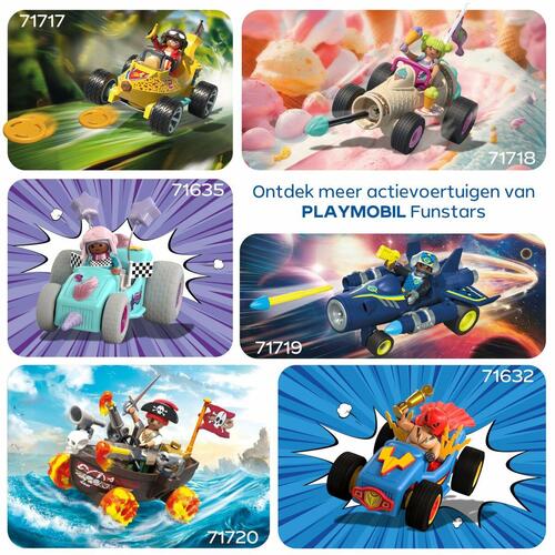 Legetøjssæt Playmobil Racing piratskib - 45 dele