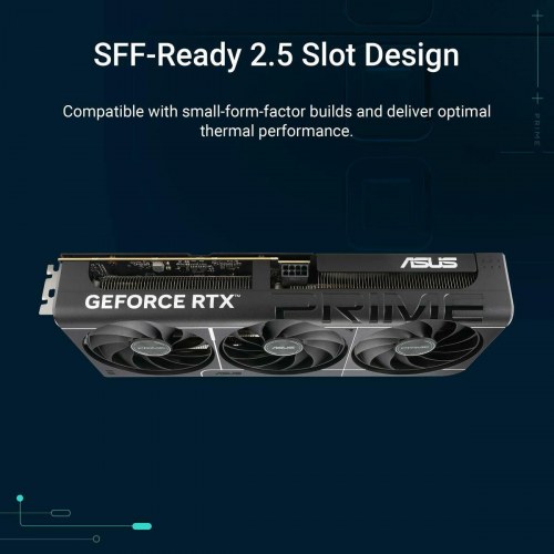 Asus GeForce RTX 5060 Ti - 16 GB GDDR7 grafikkort (3x blæsere)