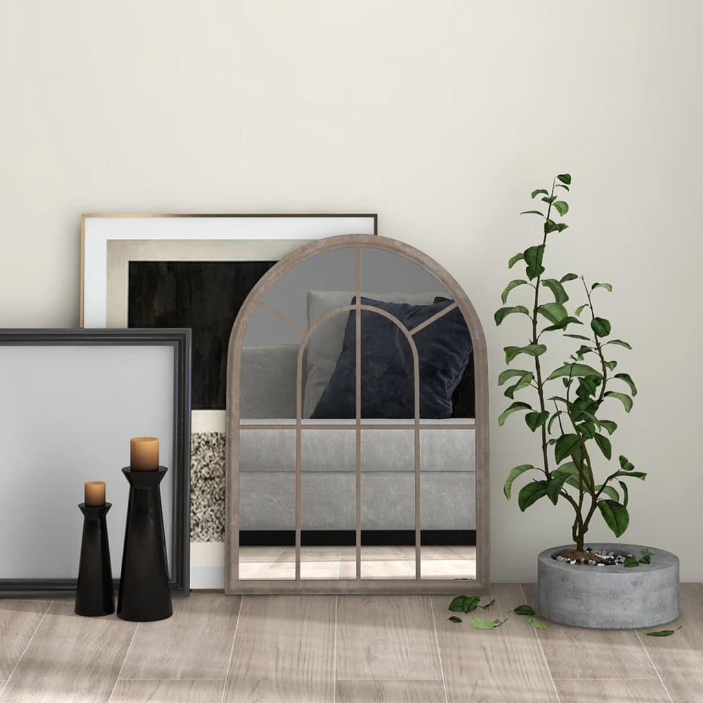 Spejl 60x45 Cm Jern - Sandfarvet