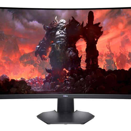 Gaming skærm Dell 32" S3222DGM – QHD 165 Hz, buet
