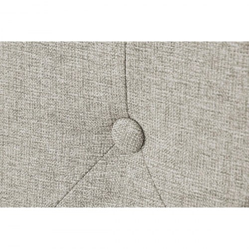 Seng med sengegavl - beige, 170 × 219 × 104 cm