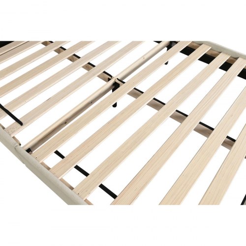 Seng med sengegavl - beige, 170 × 219 × 104 cm