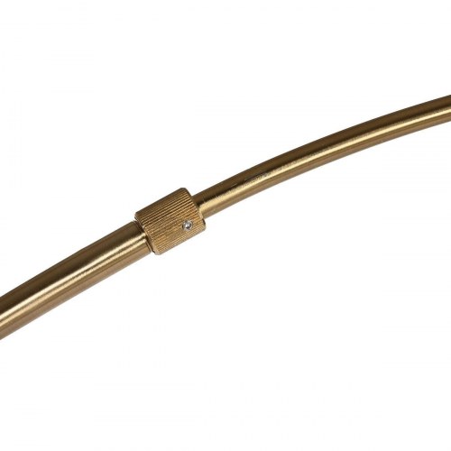 Gulvlampe bue - hvid/beige/guld, 126 × 40 × 193 cm