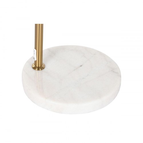 Gulvlampe bue - hvid/beige/guld, 126 × 40 × 193 cm