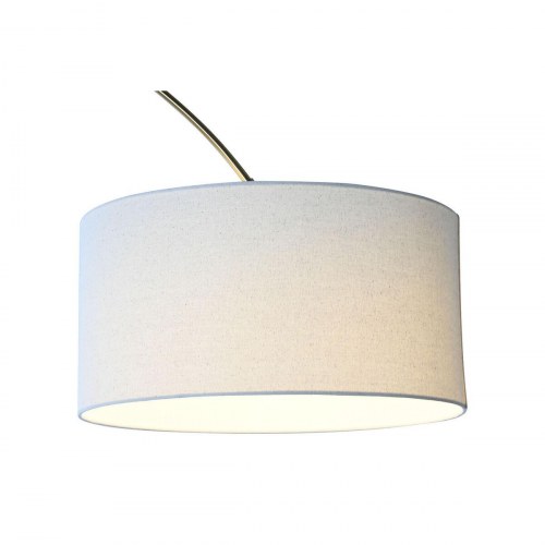 Gulvlampe bue - hvid/beige/guld, 126 × 40 × 193 cm