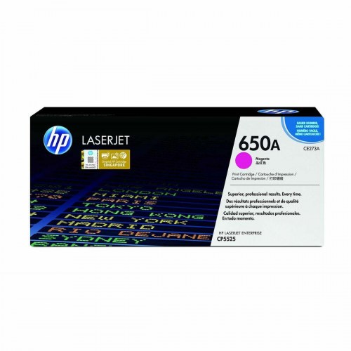 Toner til laserprinter HP 650A CE273A - magenta
