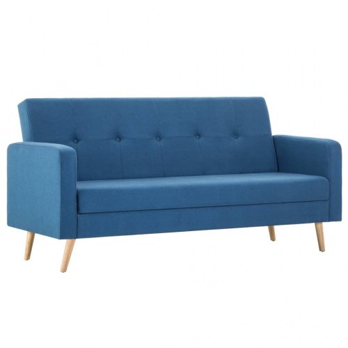 Sofa stof blå