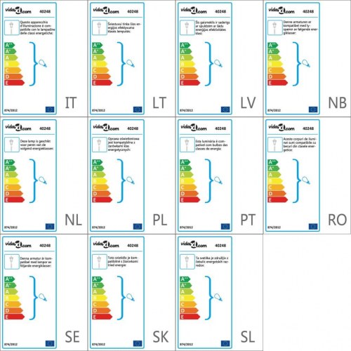 Preston havelamper 2 stk. 105 cm