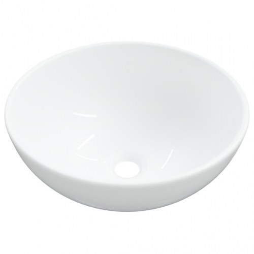 Bordvask hvid 28 x 28 x 10 cm keramik