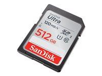 Hukommelseskort SanDisk Ultra SDXC 512 GB 150 MB/s (Class 10, UHS-I) billede
