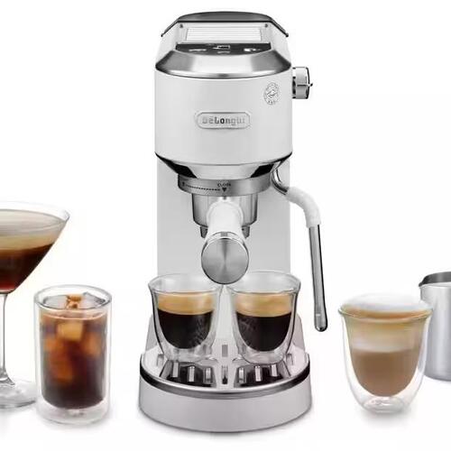 Espressomaskine De’Longhi Dedica EC890.WI – hvid