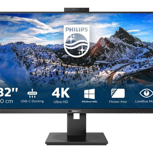 Skærm 32" 4K IPS med USB-C – Philips P-line 329P1H (60 Hz)
