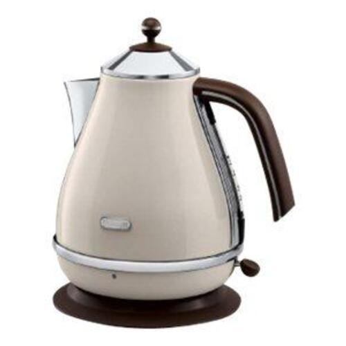 Elkedel De’Longhi Icona Vintage 1,7 l – fløde