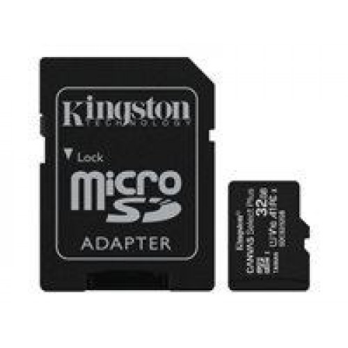Hukommelseskort microSDHC 32 GB – Kingston Canvas Select Plus 100 MB/s