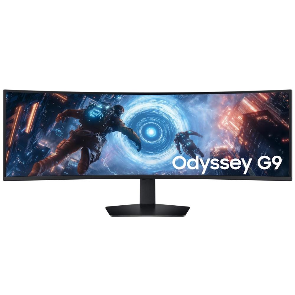 Skærm ultrabred 49" Samsung Odyssey G9 G91F - Dual QHD, 144 Hz billede