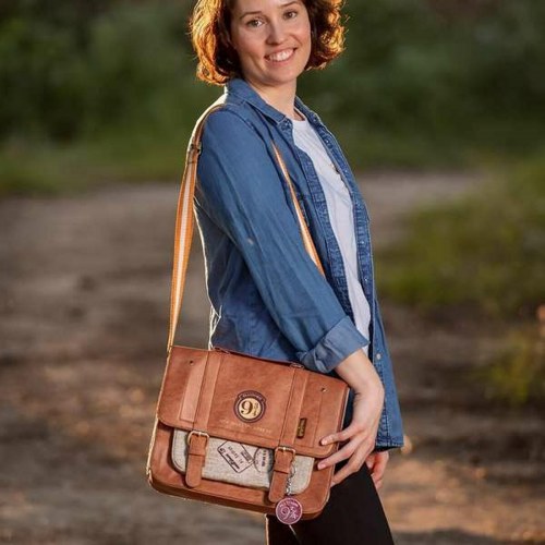 Harry Potter skuldertaske - brun crossbody til damer