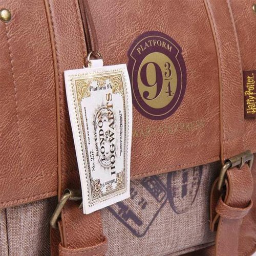 Harry Potter skuldertaske - brun crossbody til damer