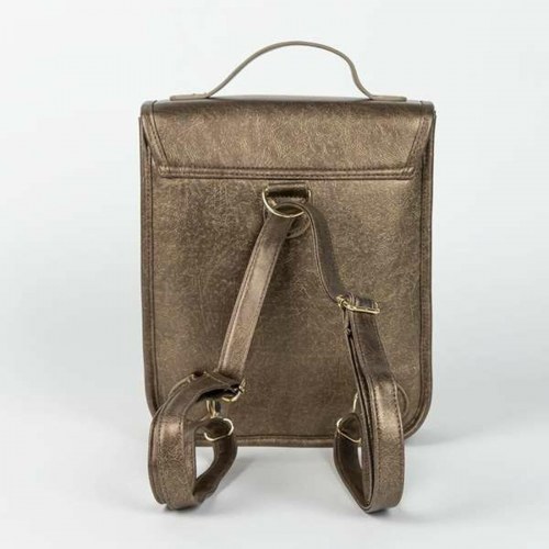 Harry Potter skoletaske - børnerygsæk, brun 22,5 × 22,5 × 7,0 cm