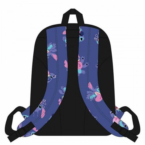 Stitch skoletaske - lilla børnerygsæk 32 × 12 × 42 cm