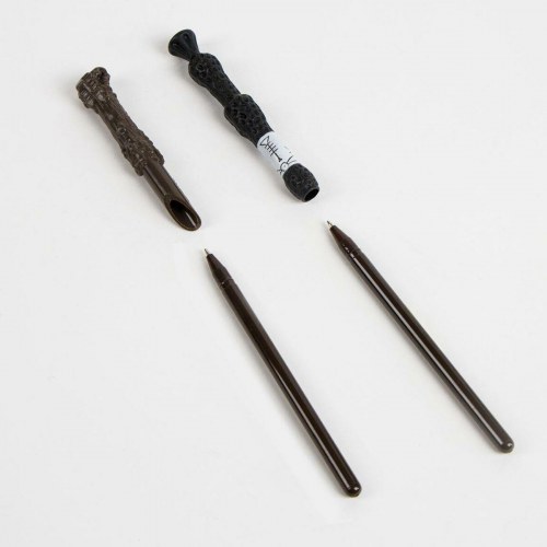 Harry Potter kuglepen - Beige tryllestavsdesign