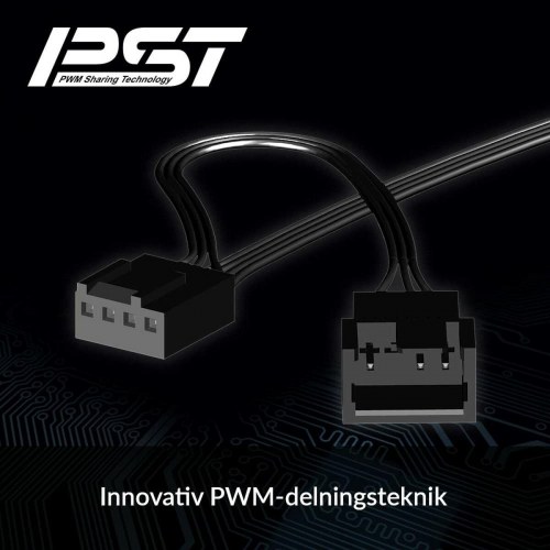 CPU blæser 120 mm Arctic ACFAN00120A - sort