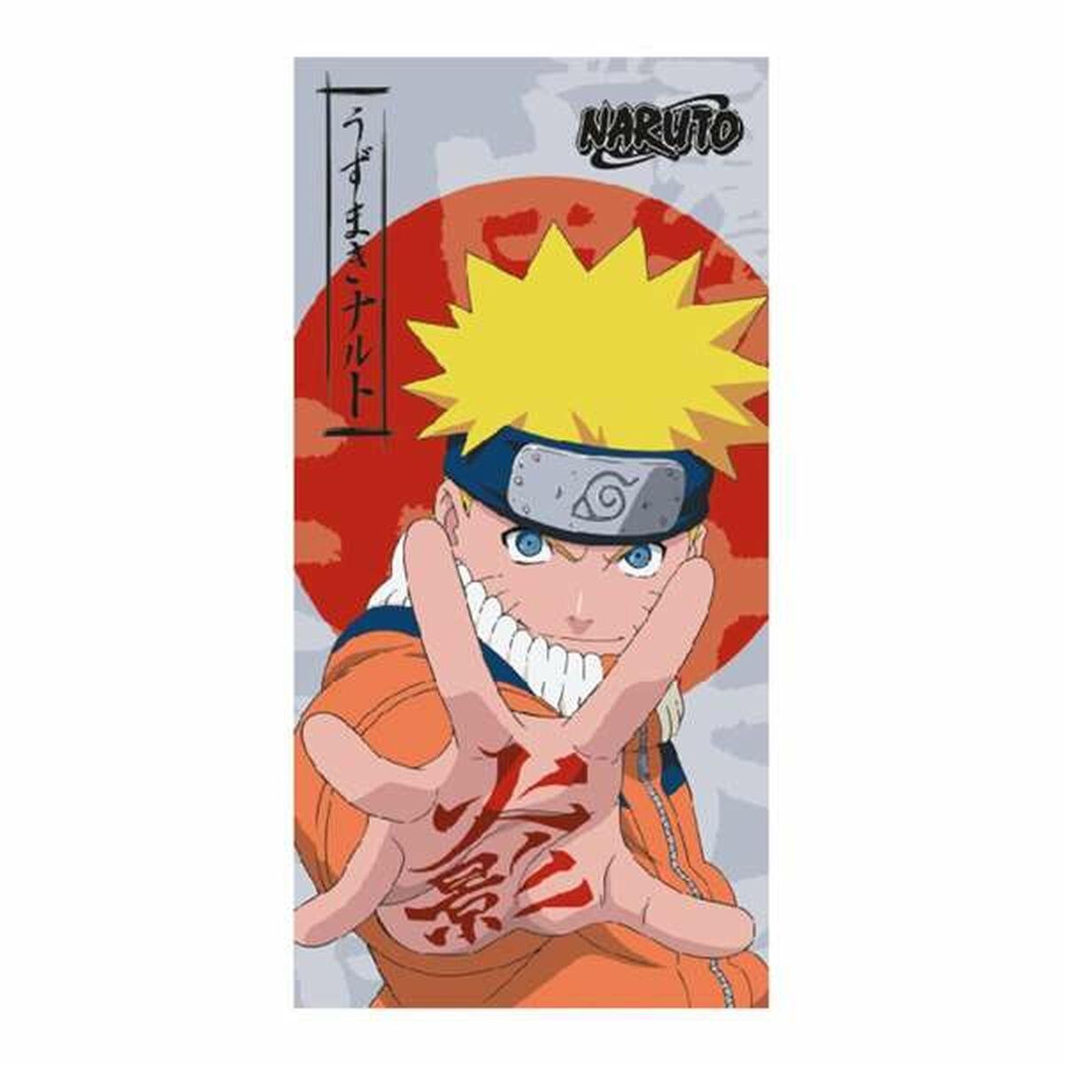 Naruto strandhåndklæde 70 × 140 cm - badehåndklæde til strand og pool