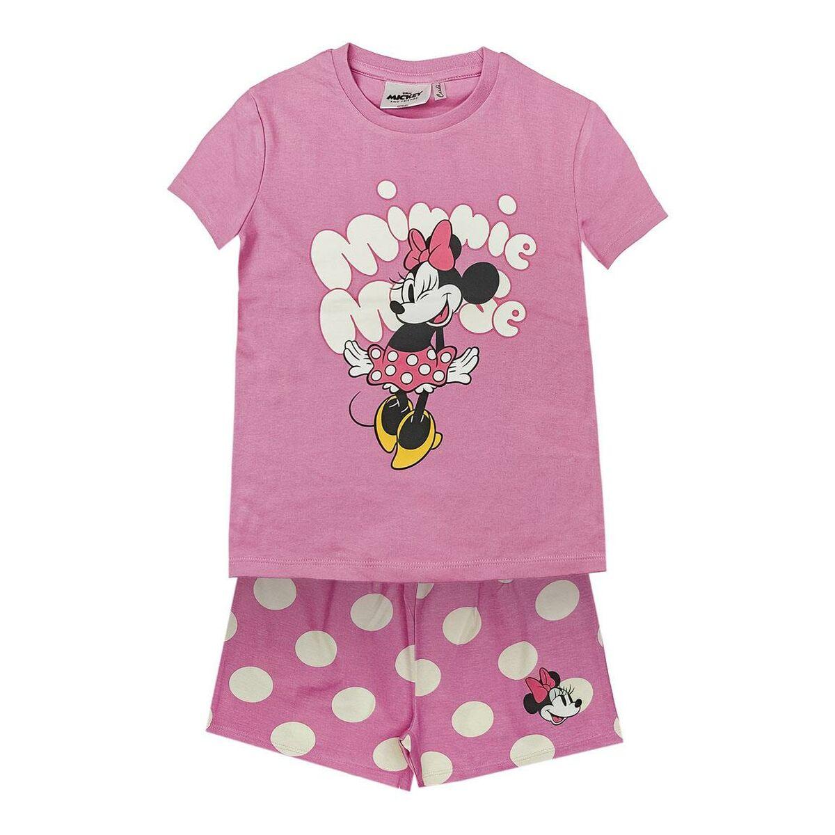 Børnepyjamas Minnie Mouse - pink, 4 år