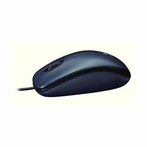 Computer mus Logitech med kabel - sort/grå (910-001793)