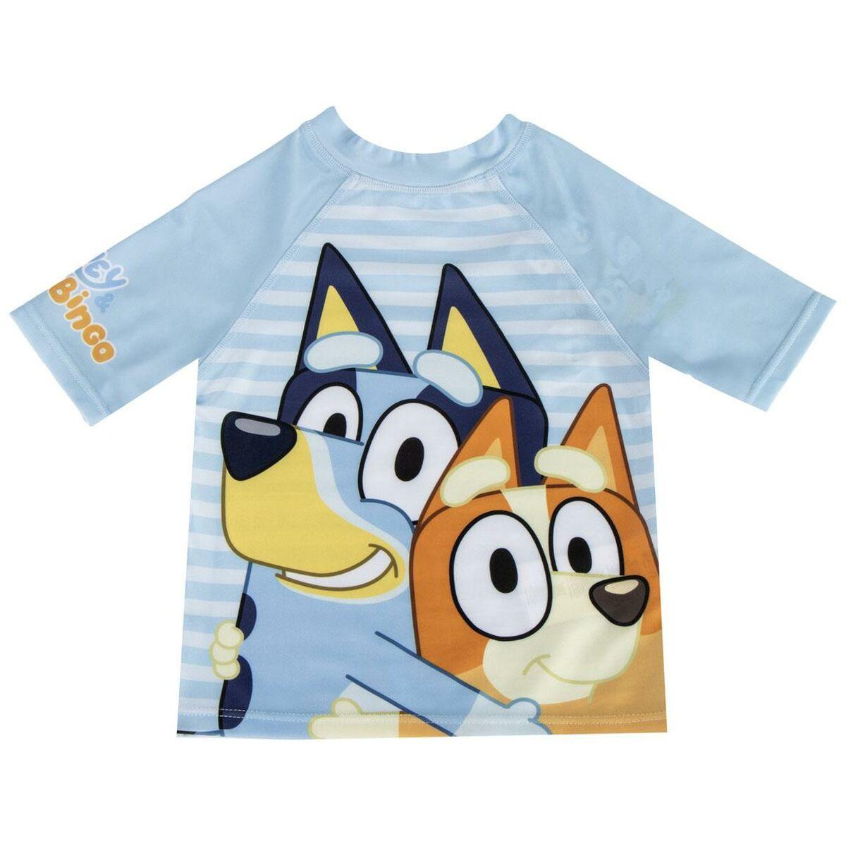 UV-badetøj T-shirt Bluey - 6 år, lyseblå
