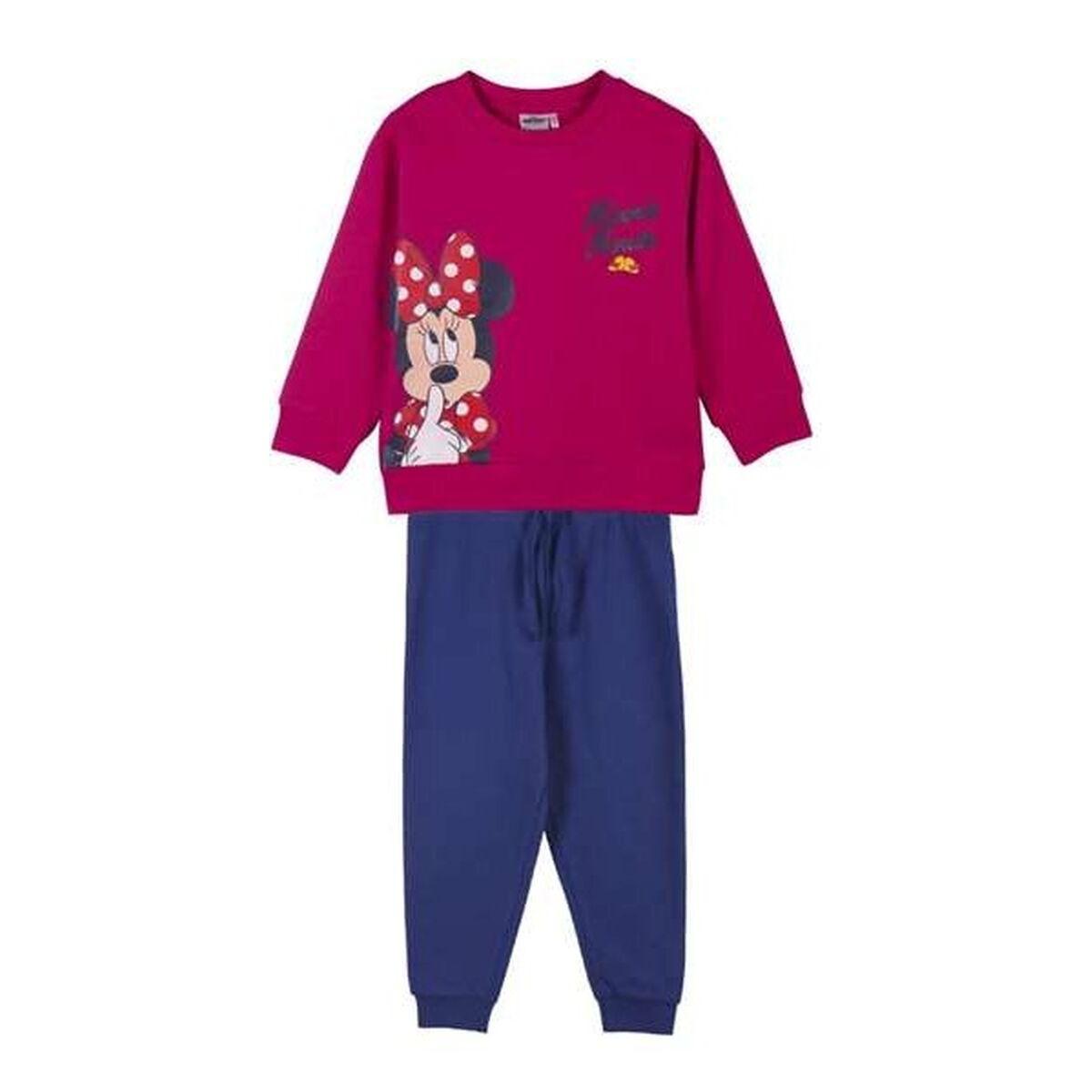 Tracksuit Til Piger Minnie Mouse Fuchsia 8 år