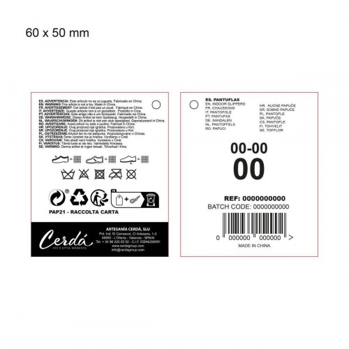 Stitch hjemmesko til børn - lyseblå, str. 25