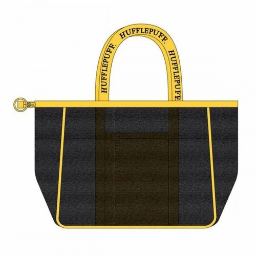 Harry Potter Hufflepuff strandtaske - gul polyester, 62 × 39 × 20 cm
