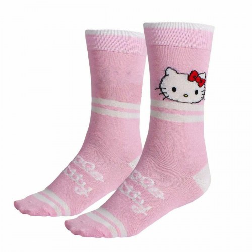 Strømper Hello Kitty dame 3-pak - Multifarvet 36-43