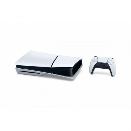 PlayStation 5 Sony Slim Chassis D 1 TB med Blu-ray - Hvid