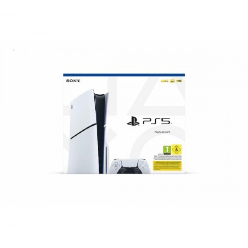 PlayStation 5 Sony Slim Chassis D 1 TB med Blu-ray - Hvid