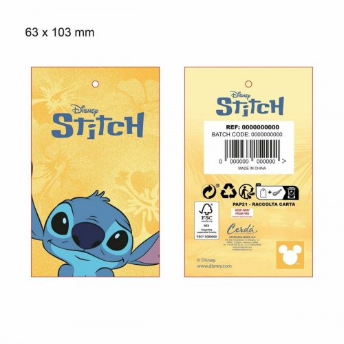 Hue og vanter til børn Stitch - blå, 2 dele