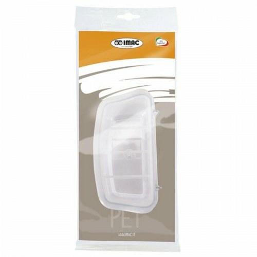 Foderautomat til fugle IMAC - gennemsigtig, 11,5 × 5,5 × 6 cm